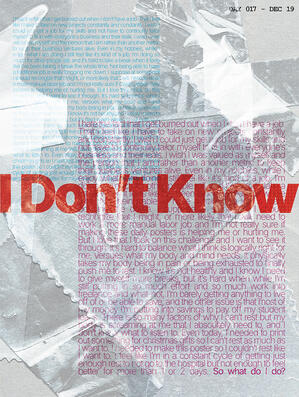 i don't know i don't know